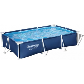 Каркасный бассейн BESTWAY STEEL PRO 300х201х66см, 3300л Каркасный бассейн BESTWAY STEEL PRO 300х201х66см, 3300л
