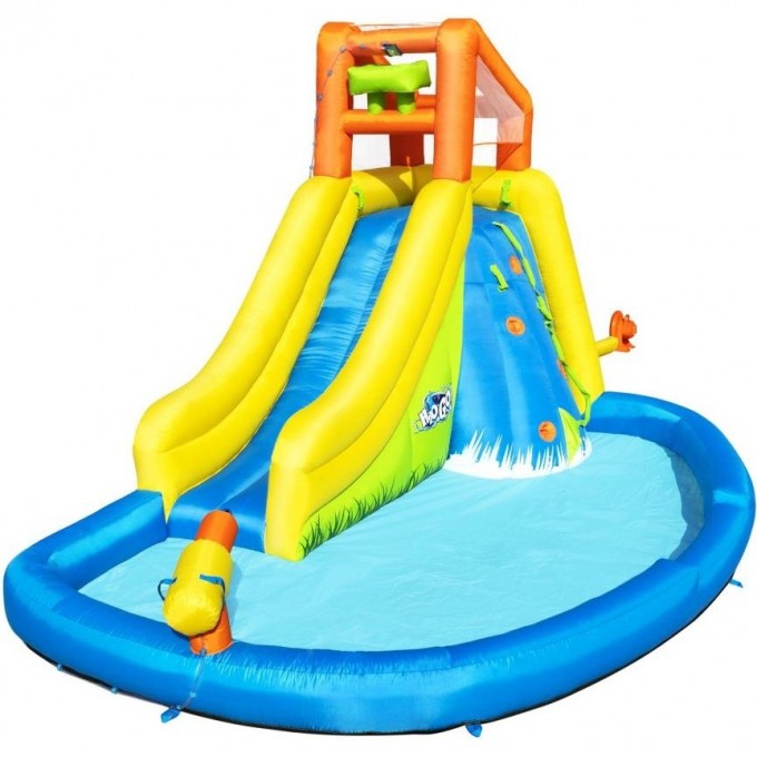 Водный игровой-центр BESTWAY 435x286x267см "Mount Splashmore" с разбрызгивателем и горкой, до 270кг, от 5 лет 53345 BW Водный игровой-центр BESTWAY 435x286x267см "Mount Splashmore" с разбрызгивателем и горкой, до 270кг, от 5 лет 53345 BW